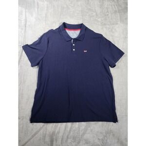Vineyard Vines x Target Solid Navy Pique Polo Mens (Size XXL)Red Whale Patriotic